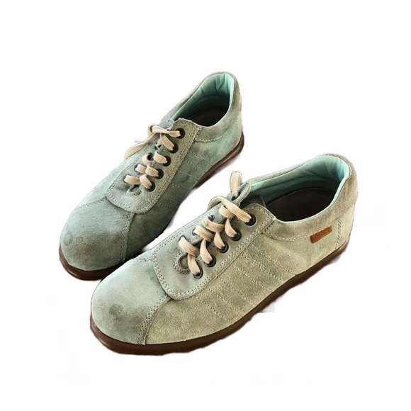 Camper light blue suede runners - Picture 2 of 5